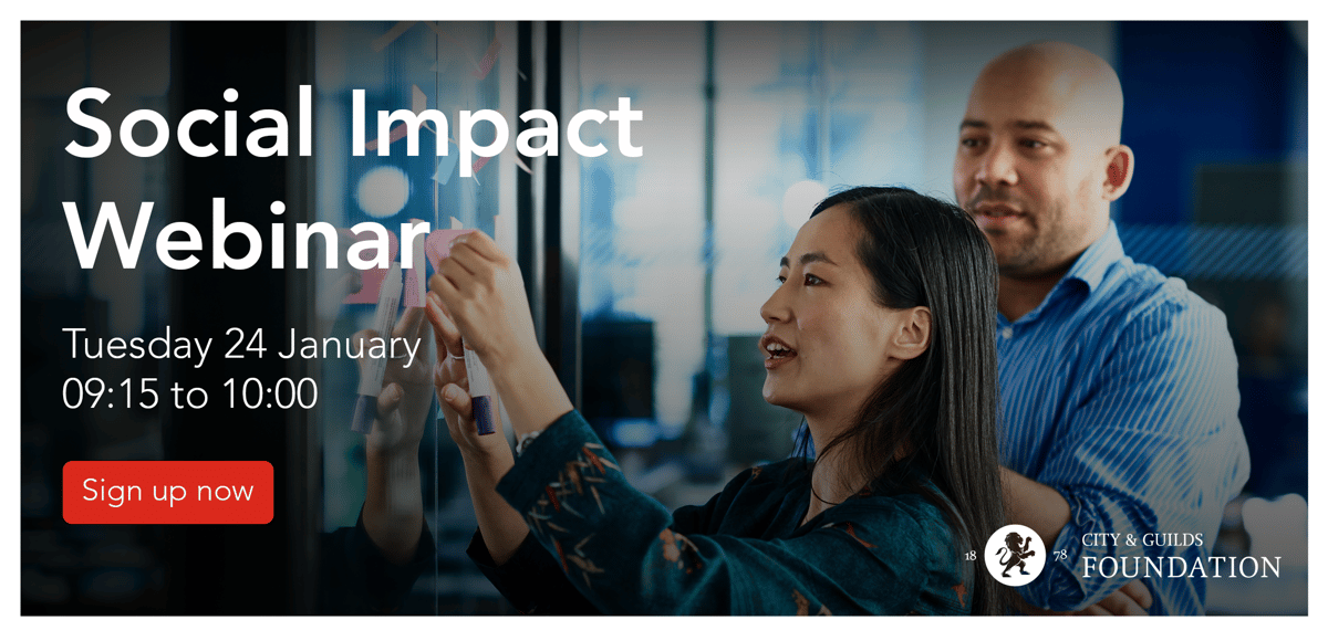 Social Impact Webinar, Tuesday 24 January 2023, 09:15 to 10:15, register now
